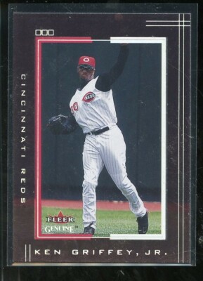 2002 FLEER GENUINE #41 KEN GRIFFEY JR REDS MINT  E012127