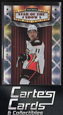 Trevor Zegras 2023-24 Upper Deck Synergy #SOS-17 Star of the Show Anaheim Ducks
