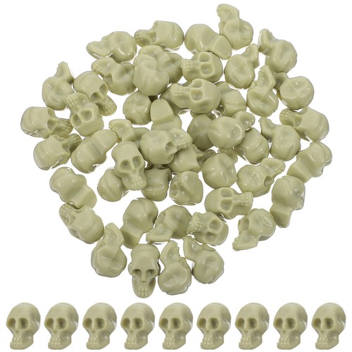 6 Pièces Tête De Mort D'Halloween Pinces À Cheveux Gothiques Barrettes Dhalloween Pinces À