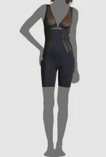 Commando Women's Black Luxe Control Bodyshort Size L