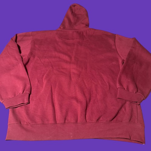 Real Tree Red Maroon Full Zip Up Hoodie Mens Size XL Outdoor Sports NWT - Picture 5 of 7
