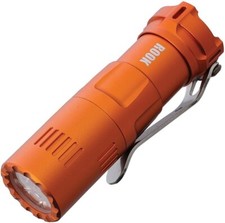 ReyLight Vosteed Rook Flashlight Orange Rechargeable Resists Water/Impact LED