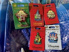 2024 Disney Mickey's Very Merry Christmas Party Pin Lot (5)Mickey, Minnie+