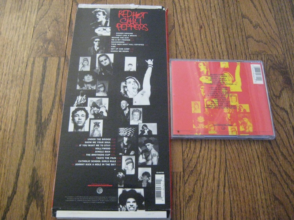 Red Hot Chili Peppers What Hits long box and Original Cd Under the