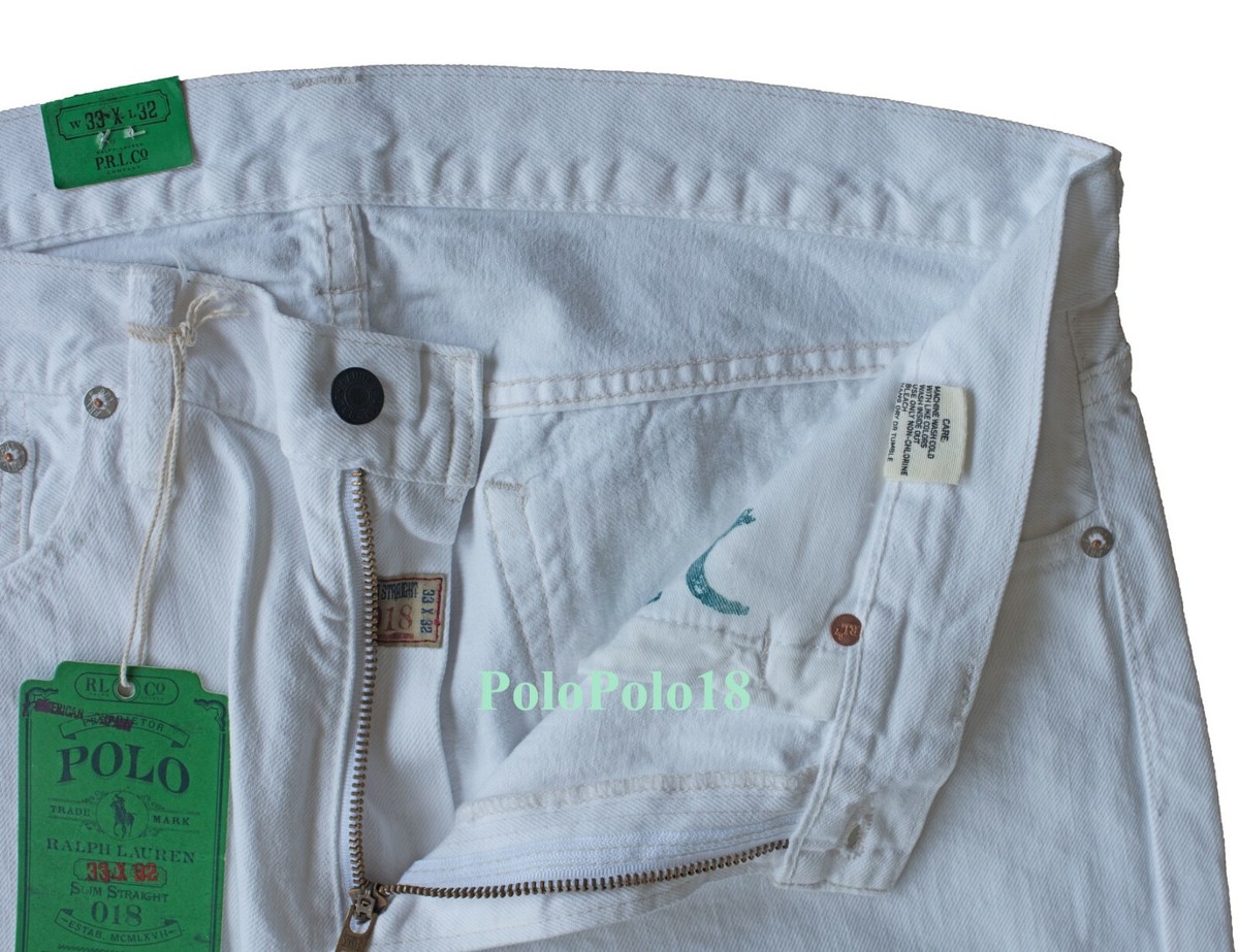 New Polo Ralph Lauren 018 Slim Straight Jeans Pants | eBay