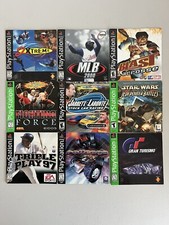 Sony Playstation 1 original manual lot 9 instruction booklets random games ps1