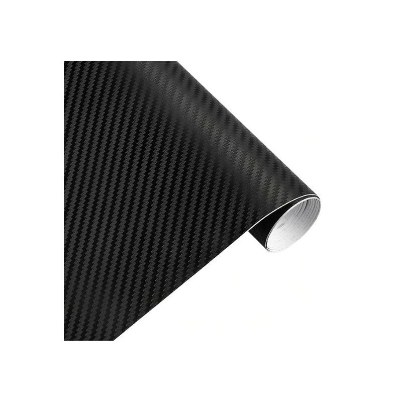 Covering carbone noir mat BRAZOLINE pour masquer les rayures du réservoir moto