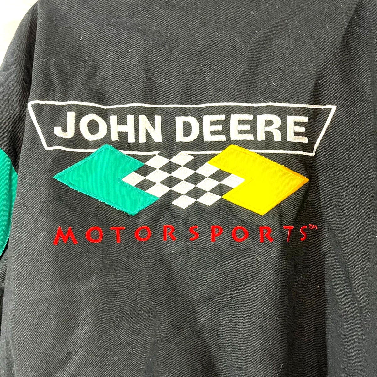 JH Design John Deere Motorsports Nascar Racing Jacket, Chad JH Design John Deere Motorsports Nascar Racing Jacket, Chad