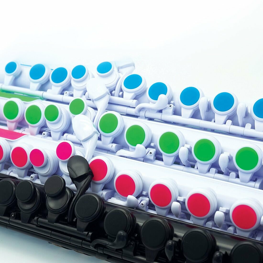 Nuvo jFlute 2.0 Student Plastic Flute w "Donut" Curved Headjoint