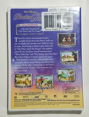 Disney's Timeless Tales Volume One DVD REGION 1 (2005) -- NEW