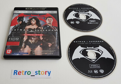 Blu-Ray + 4K Ultra HD - Batman V Superman - Ultimate Edition