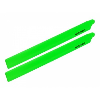 Microheli Plastic Main Blade 180mm (GREEN) - BLADE FUSION 180 / Smart