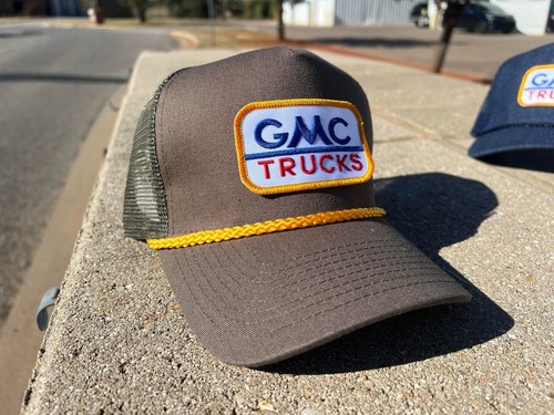 Vintage Chevy GMC Rope Snapback Trucker Hat GMC Truck Lovers - Stylish Headwear - Picture 2 of 15