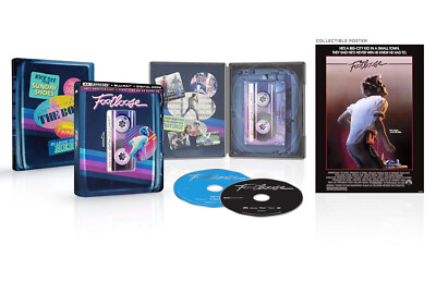 Footloose 4K Bluray Digital Steelbook Brand NEW 40th Anniversary Limited Edition