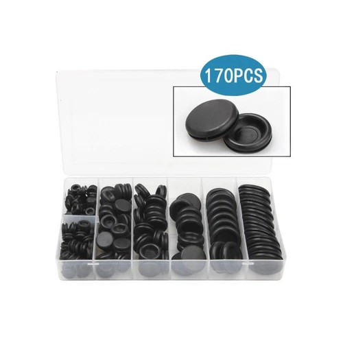 Hochwertige Gummidichtung für Autokabel komplett Firewall Loch Stecker Kit - Bild 2 von 18