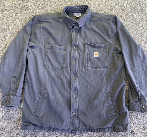 Carhartt Flannel Lined Jacket Snap 