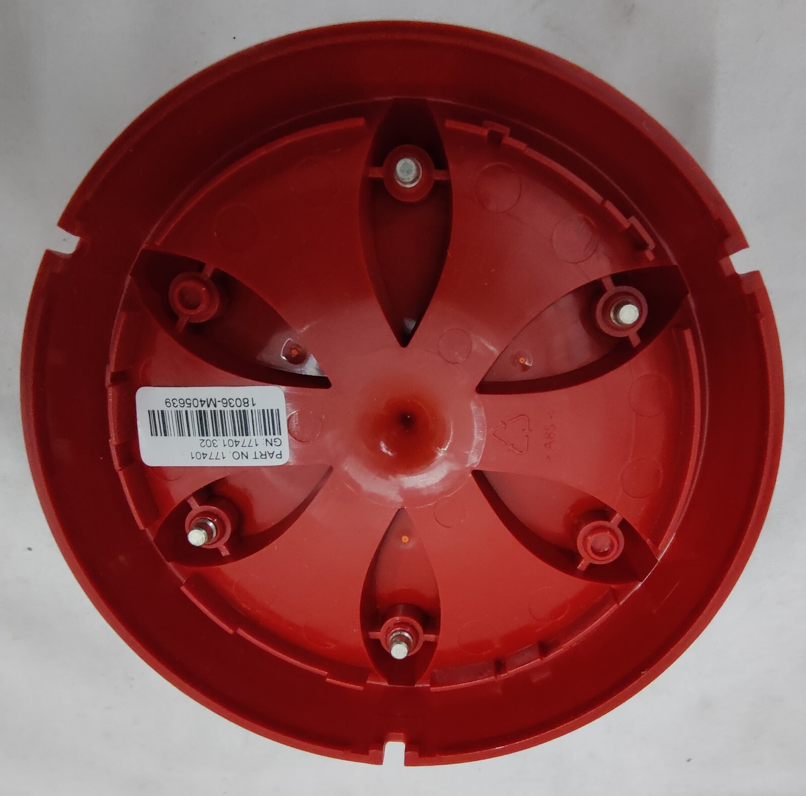 Ziton ZP755R-2R Addressable Room Sounder Red with SPB-2R First Fix Base ...