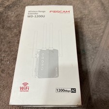 Foscam Wireless Range Extender WD-R1200U Open Box FAST FREE SHIPPING.