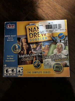 Nancy Drew: Dossier - Lights Camera Curses + Resorting to Danger - PC (sealed)