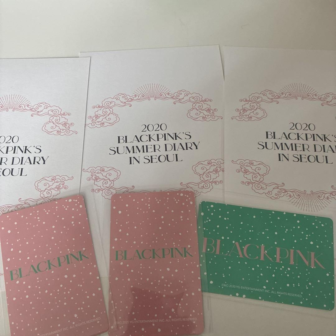 BLACKPINK ジス　サマーダイアリー Blackpink Summer Diary Jiss Set | eBay