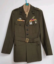 Vietnam War USMC Tunic Tailored Air Crew Member EOD Specialist 2nd Lieutenant 