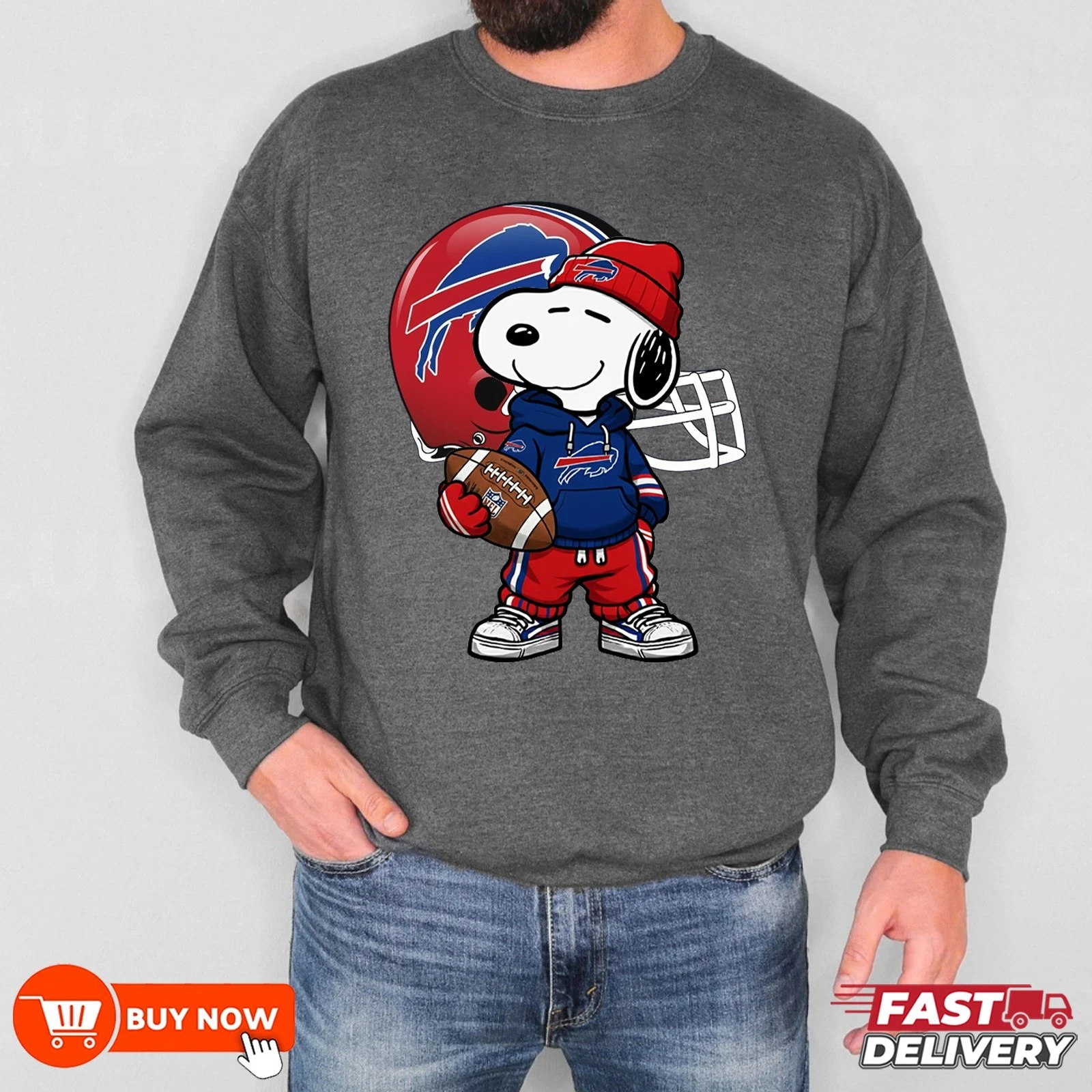 Buffalo Bills Football Sweatshirt
