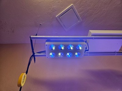 Aquaillumination AI SOL AIR 46840 LED Reef Light 2Blue+1 White LEDs Per Cluster