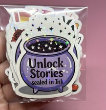 Bundle Of 25 Purple And Red Reading Book Stickers