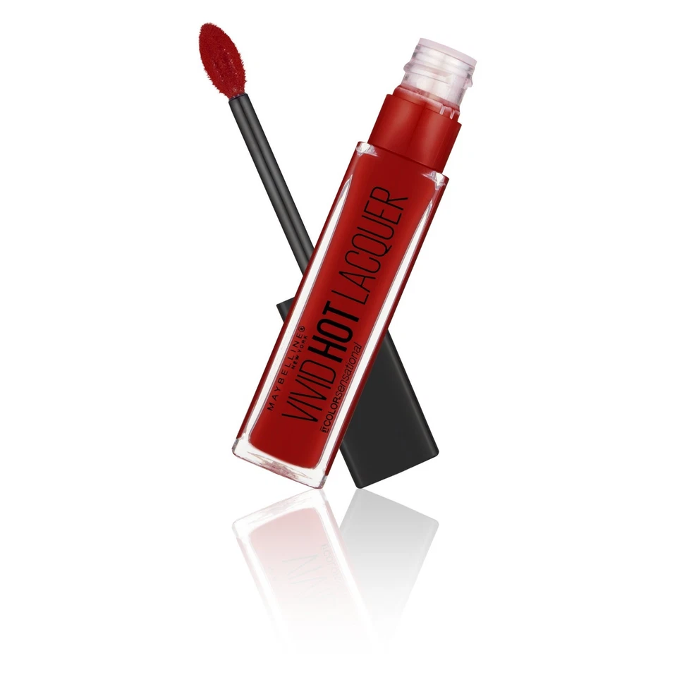 Maybelline Color Sensational Vivid Hot Lacquer Liquid Lipstick 72 Classic - image 1 of 1