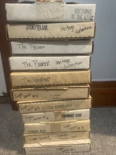 lot of 11 norman rockwell knowles china plates coa nib Light Series Heritage Set