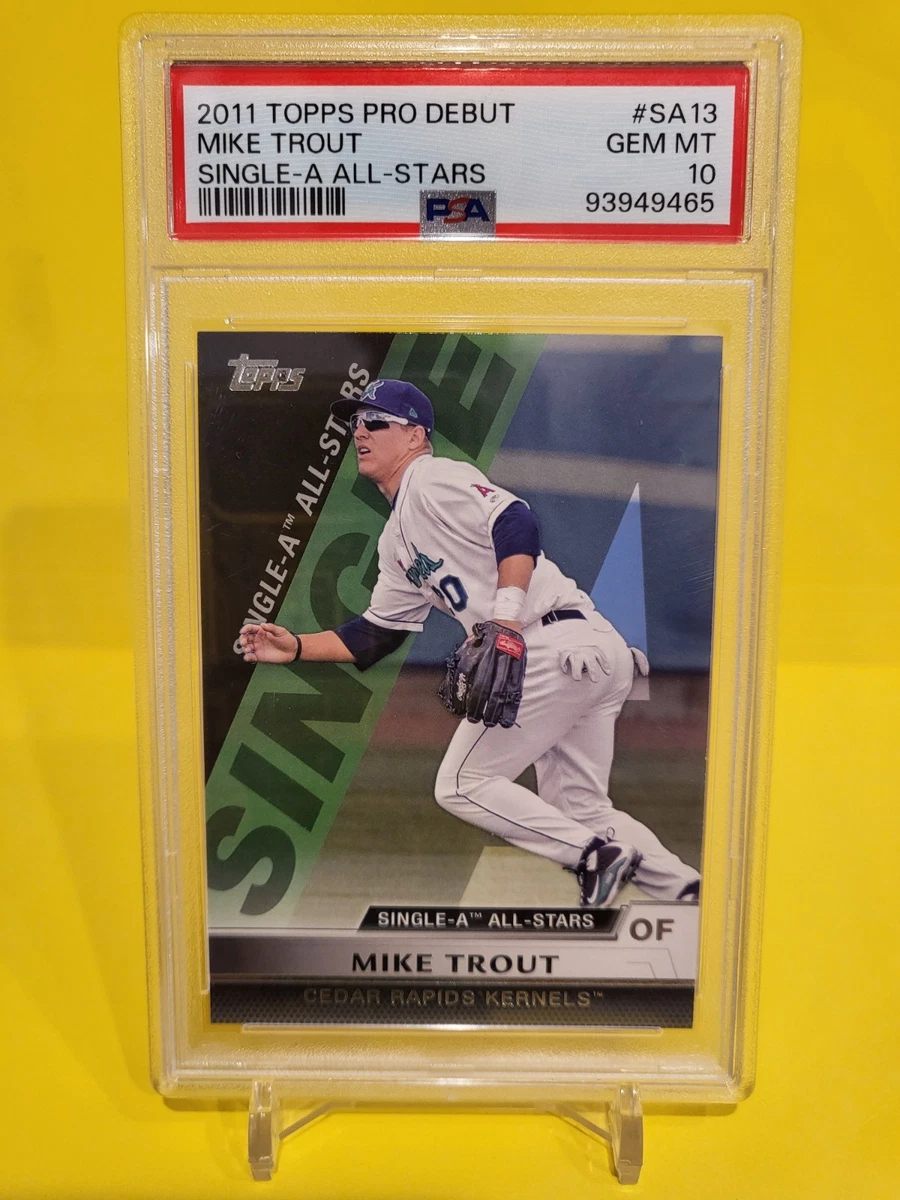 2011 Topps Pro Debut - Mike Trout #SA13 for sale | eBay