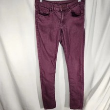 Red Concept Divided by H&M Plum Colored Five Pocket Skinny Jeans Size 8