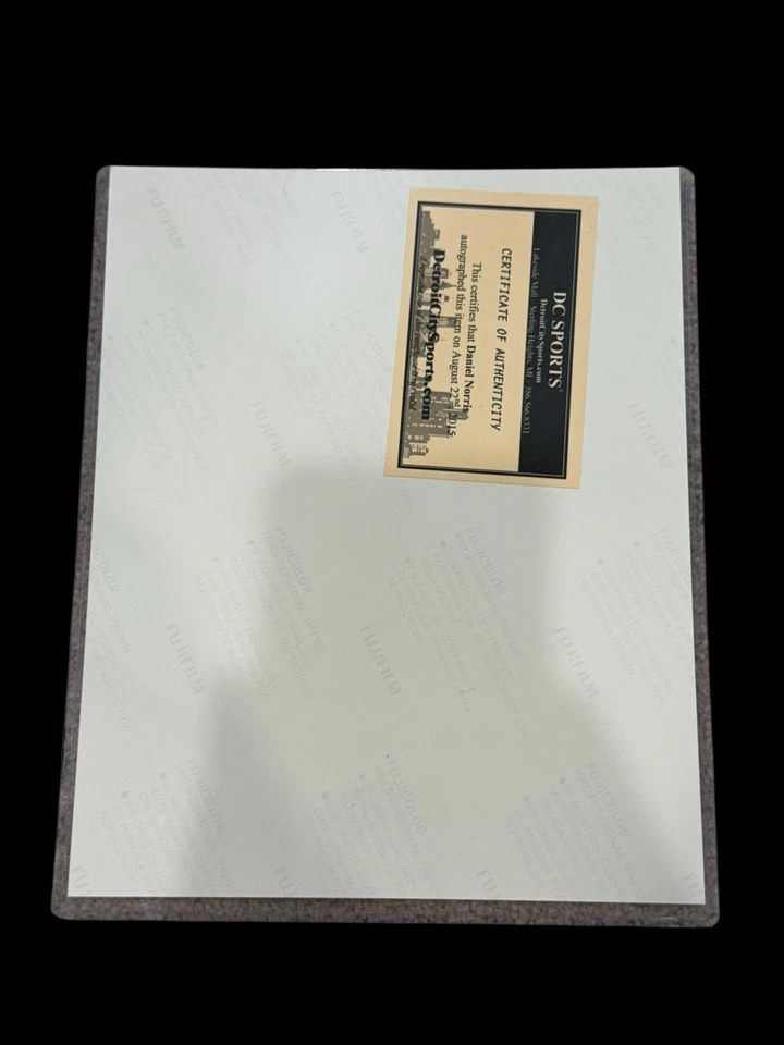 Foto firmada por Daniel Norris de 8x10 de los Tigres de Detroit City Sports certificado de autenticidad Foto 3 de 3