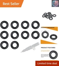Universal Fuel Injector O-Ring Replacement Kit - 10-Piece Set for Maintenance