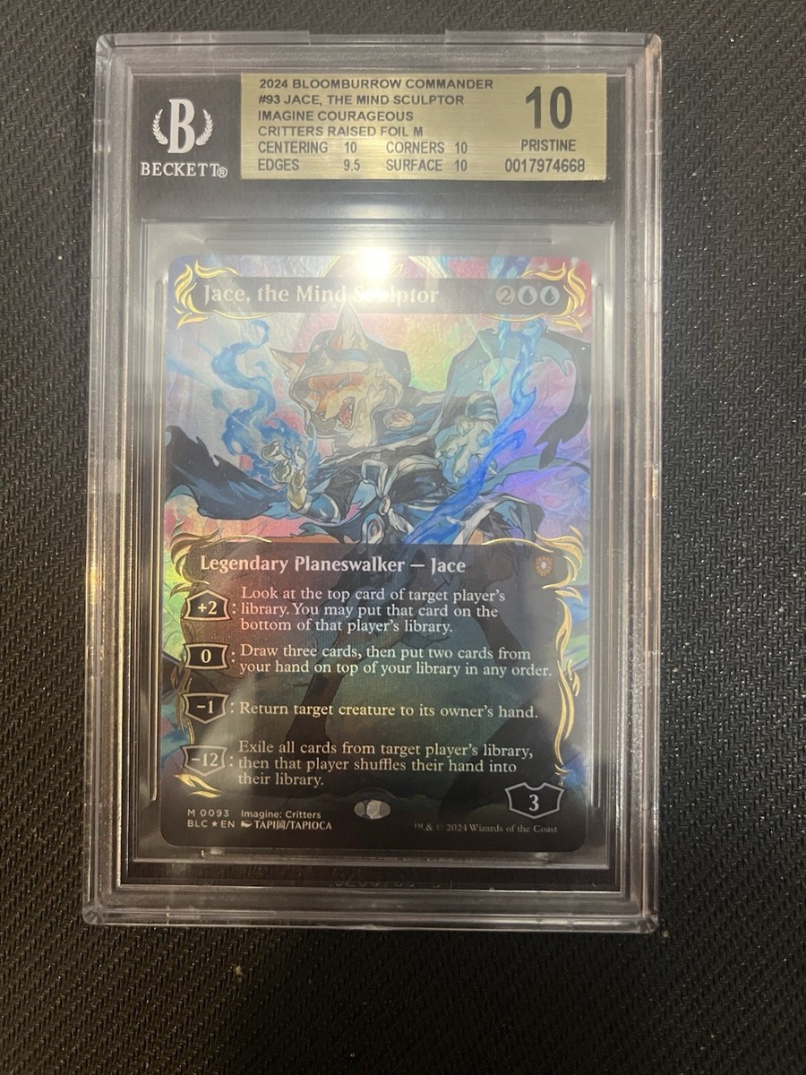 Jace, the Mind Sculptor (Borderless) (Raised Foil) Commander