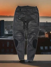 CorTech Kevlar Motorcycle Pants Men Heavy Duty Black Apex Armor 34 Medium Street