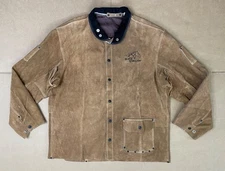 Revco Men’s XL Brown Stallion Split Cowhide 30" Welding Jacket 30WC