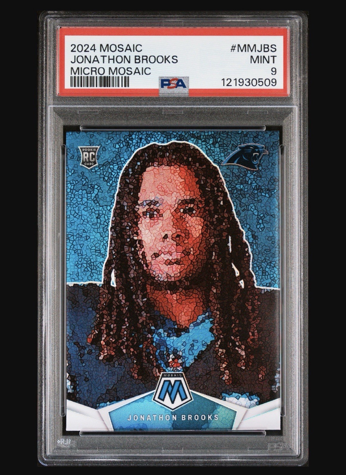 2024 Panini Mosaic - Micro Mosaic Jonathon Brooks #MM-JBS (RC)