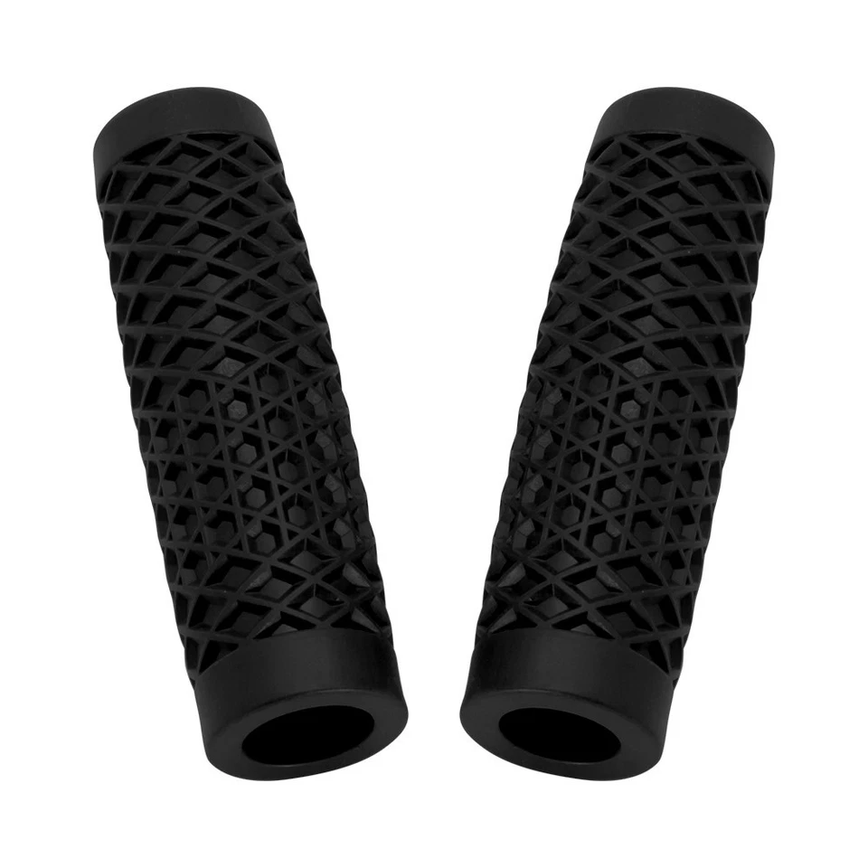 Punhos de mão 1" e 7/8" borracha macia antiderrapante universal para Honda Suzuki Yamaha - Imagem 2 de 4