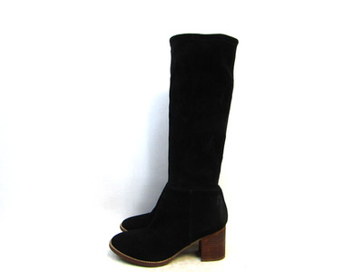Blondo Womens Size 11 M Black Suede 17'' Knee High Fashion Boots