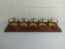 Wood & Metal Original Glenmorangie 5 Bottle Display Stand. (With 5 Blend Casks)
