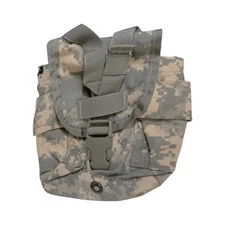 Used US Army MOLLE Canteen Cover ACU Good Condition