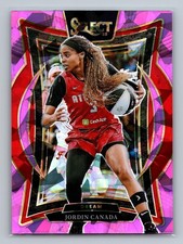 2025 Panini Select WNBA #62 Jordin Canada Pink Ice Prizms