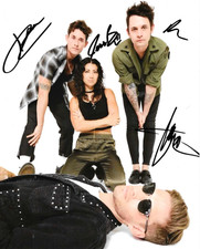 * THE SUMMER SET * signed 8x10 photo * BOOMERANG * LIGHTNING IN A BOTTLE * COA *