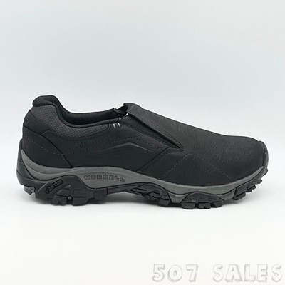 Merrell Moab Adventure Moc Black Slip On Shoes J91833 Men's Size 10 M