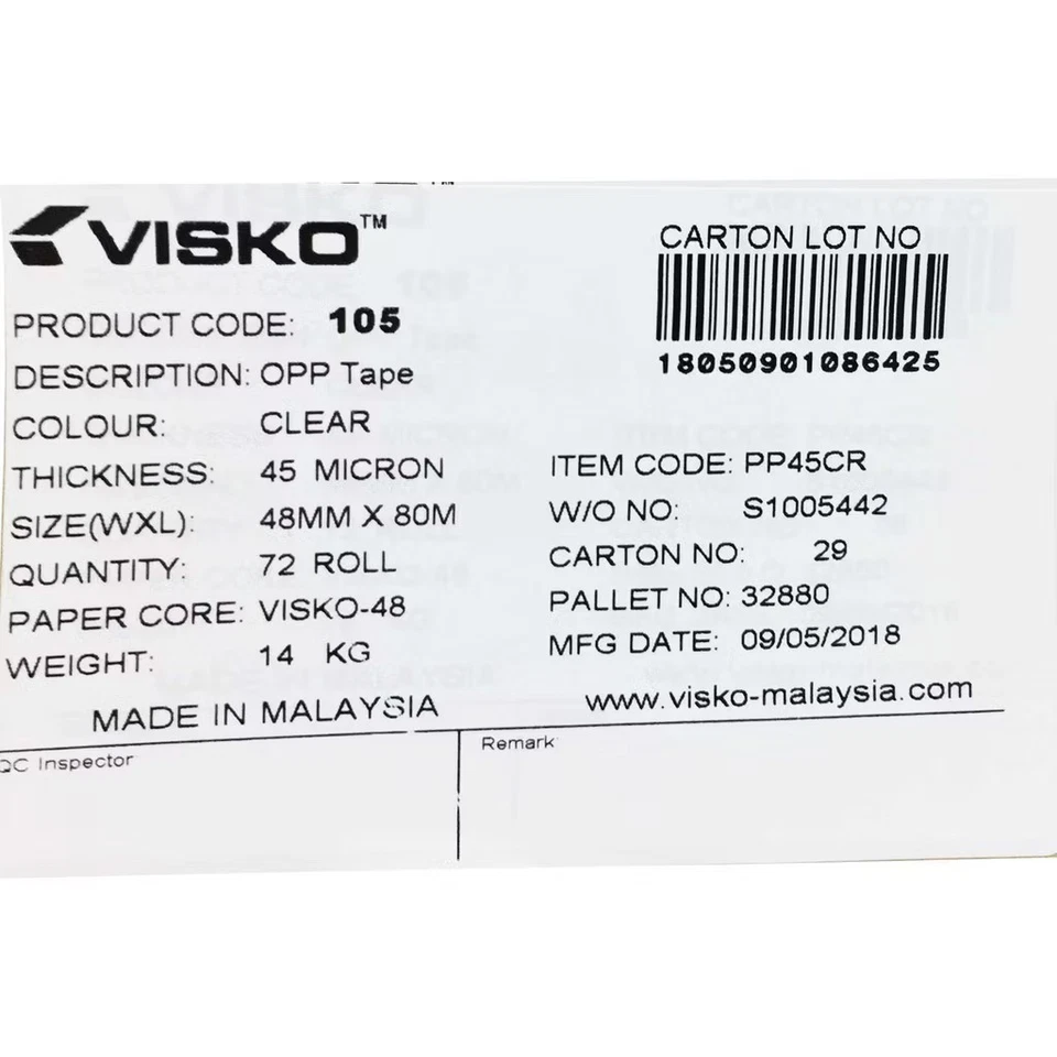 CLEAR PACKING TAPE PARCEL STRONG 48MM X 66M BOX SEALING SELLOTAPE PACKAGING 36 - Image 3 of 3