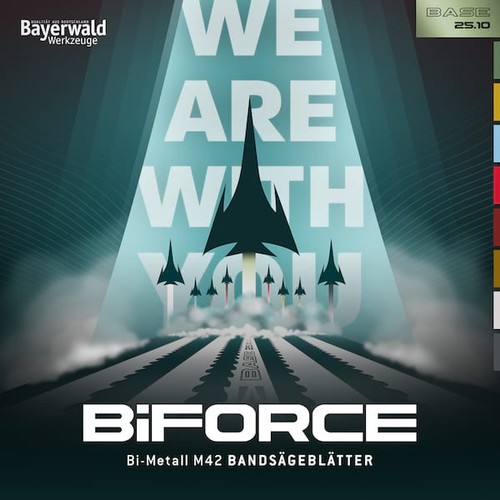 Hoja de sierra de cinta Bayerwald M42 BiFORCE BASE 1140 x 13 x 0,65 x 6|10 ZpZ - Imagen 8 de 8