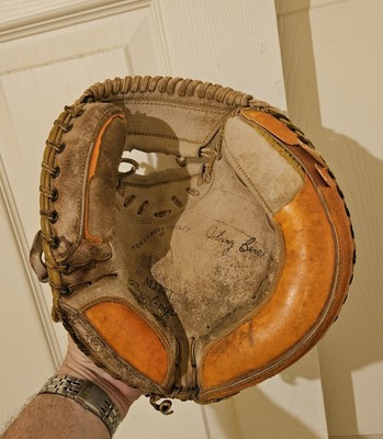 Rawlings MJ77T Johnny Bench Catchers Mitt Glove Deep Well Pocket