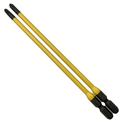 ANEX farbkodiertes Long Impact Bit Set 2 Stück ACMD-2150 +2 x 150 mm Made in ...