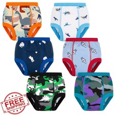 BIG ELEPHANT 6pk Potty Training Pants Cotton Toddler Underwear